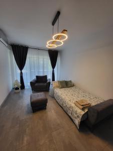 Ένα ή περισσότερα κρεβάτια σε δωμάτιο στο Cozy Home Cartier Milano 5