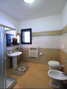 Koupelna v ubytování Il Calesse B&B