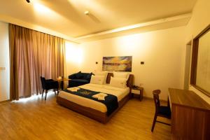 Mateus Hotel & Pool客房内的一张或多张床位