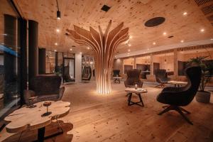 Posezení v ubytování Cristallo Sport & Wellness Hotel