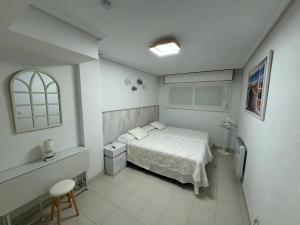 A bed or beds in a room at Residencial Vistamar