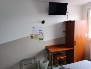 TV a/nebo společenská místnost v ubytování LE NEW FLORIMONT