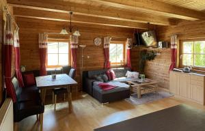 Posezení v ubytování Ferienhaus Mörthandrä