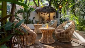 Zahrada ubytování Babel Siem Reap Guesthouse