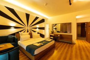 Mateus Hotel & Pool客房内的一张或多张床位