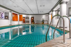 a swimming pool on a cruise ship at Grand Hotel Blackpool in Blackpool