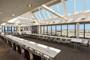 Der Geschäftsbereich oder Konferenzraum in der Unterkunft NH Zandvoort Hotel