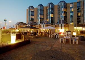 Das Gebäude in dem sich das Hotel befindet