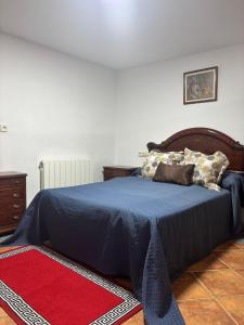 Postel nebo postele na pokoji v ubytování Casa cubo