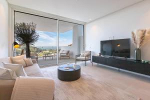 Posezení v ubytování Hermoso apartamento en Palo Alto