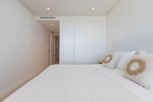 Postel nebo postele na pokoji v ubytování Hermoso apartamento en Palo Alto