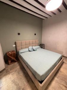 a bedroom with a large bed in a room at Aposentos La Condesa - La Condesa Carmen in Manzanares