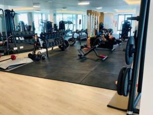 Fitness centrum a/nebo fitness zařízení v ubytování Hermoso apartamento en Palo Alto
