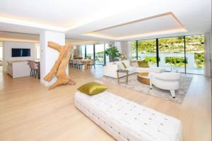 Posezení v ubytování Hermoso apartamento en Palo Alto