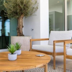 Posezení v ubytování Hermoso apartamento en Palo Alto