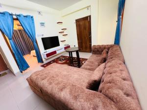 TV a/nebo společenská místnost v ubytování Farm View Guest House