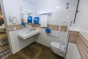 Łazienka w obiekcie Albergue Arribada