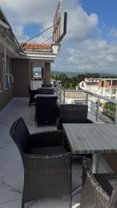 Balkón nebo terasa v ubytování Hotel Biser