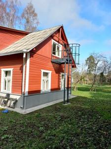 Budova, kde se apartmán nachází
