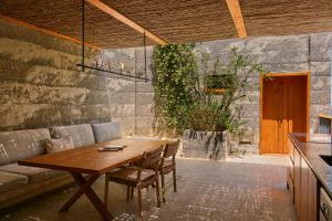 Χώρος καθιστικού στο Bodrum Loft