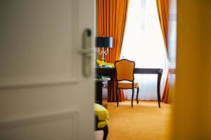 Posezení v ubytování Relais & Châteaux Bülow Palais