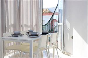 Balkón alebo terasa v ubytovaní Apartamento luminoso en el centro