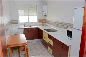 Kuchyňa alebo kuchynka v ubytovaní Apartamento luminoso en el centro