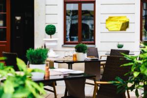 Posezení v ubytování Relais & Châteaux Bülow Palais