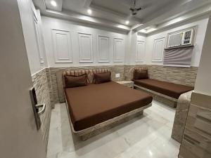 Posezení v ubytování Hotel Shree Guru Plaza 3 Minute Walking Distance From New Delhi Railway Station