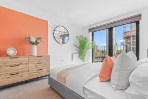 Ένα ή περισσότερα κρεβάτια σε δωμάτιο στο The Vintara Suite - Central - 2Bed - Cozy Stay +6 φωτογραφίες