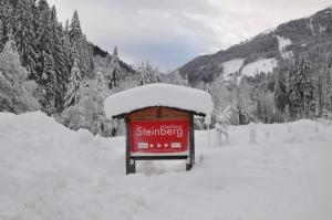Gasthaus Steinberg v zimě