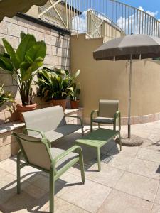 Balkón nebo terasa v ubytování Hotel Al Sole Bardolino