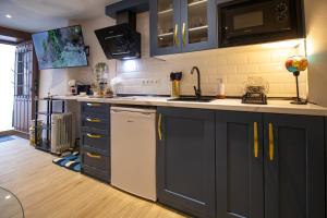 O bucătărie sau chicinetă la Roca Loft Maruja +9 fotografii