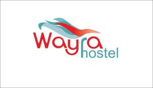 a logo for a wxyz hotel at Wayra Hostel in La Rioja