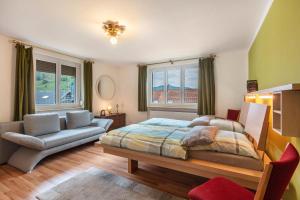 Postel nebo postele na pokoji v ubytování Haus Michler + 37 fotografií