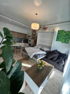 Posedenie v ubytovaní Cozy apartment