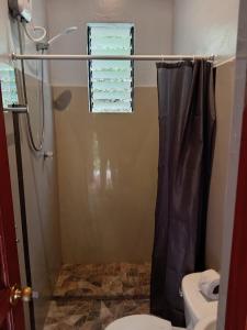 Ένα μπάνιο στο Eco Terra Lodge