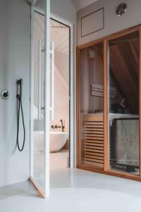 Koupelna v ubytování Abdij - Suites