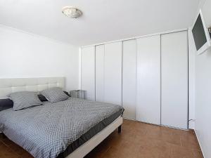 Postel nebo postele na pokoji v ubytování Maison 50m2 dans propriété privée à 20 minutes de la mer