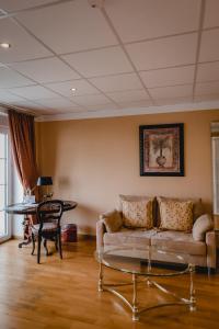 Posezení v ubytování Hotel Stadtresidenz