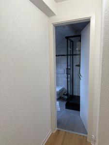 Koupelna v ubytování Ferienwohnung für Gruppen oder Familien