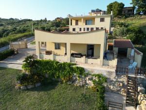an aerial view of a house at Villa Fiorella in Sciacca