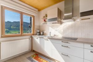 Kuchyň nebo kuchyňský kout v ubytování Haus Herbert Panter
