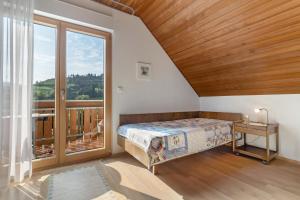 Postel nebo postele na pokoji v ubytování Haus Herbert Panter