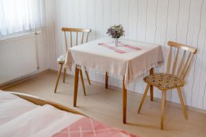 Postel nebo postele na pokoji v ubytování Haus Herbert Panter