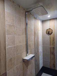 Kúpeľňa v ubytovaní aud eau maillet