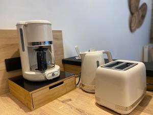 Comodidades para chá e café em La Terrasse de l'Elorn vue exceptionnelle