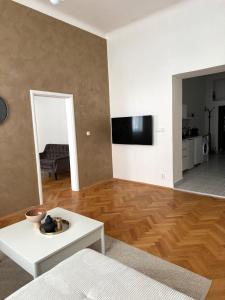 TV a/nebo společenská místnost v ubytování City center apartment