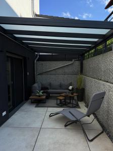 Posezení v ubytování TheCornerLoft