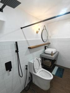 Koupelna v ubytování CM Guest house